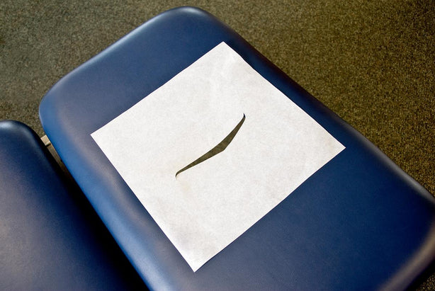 Little Rapids Paper Headrests - 904 - 1000 Each - MDL-GRM904