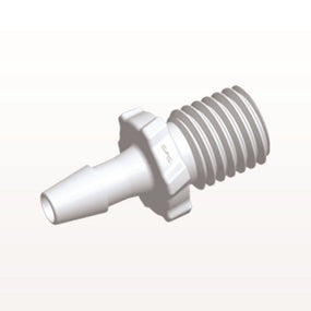 Threaded Connector, 100/Bag - Fits 1/8 inch ID (0.125 inch, 3.18 mm) x Rotating 5/16
