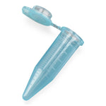 GLOBE SCIENTIFIC with Diamond Midi Centrifuge Tube, 5.0mL, Polypropylene, Attached Snap Cap, Graduated, Blue, 50 per Bag, 4 Bags/Unit - 111578B - 200 Each
