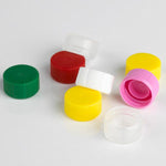 Globe Scientific w/o Screw Cap for Microcentrifuge Tube, No O-Ring, Green - 111672G