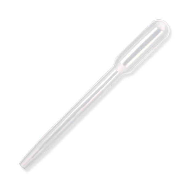 Globe Scientific Disposable LDPE Pipet Transfer Pipette, Wide Bore, Large Bulb, 124 mm, 500/Dispenser Box - 135040 - 500 Each