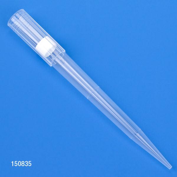 Globe Scientific Low-Retention Certified Filter Pipette Tip, 1 to 1000 uL, Low Retention, Universal, Graduated, 84mm, Sterile, Racked, 96/Rack, 6 Racks/Box - 150835 - 576 Each
