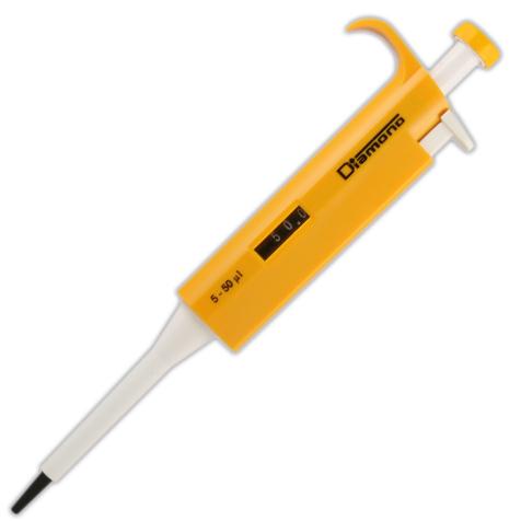 GLOBE SCIENTIFIC INC Adjustable-Volume Diamond Micropipettes 3301-50 1 Each - MDL-GSI330150