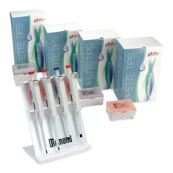 Diamond PRO Adjustable Volume Micropipette - 3311-COMBO - 1 Each - MDL-GSI3311COMBO