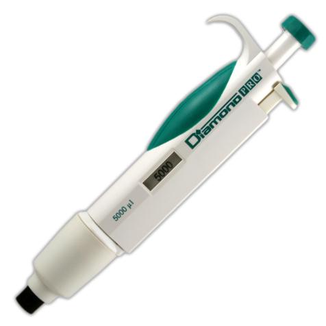 Globe Scientific Pipettors Diamond Pro Pipette, Fixed Volume, 20 uL, Yellow - 3312-20 - 1 Each