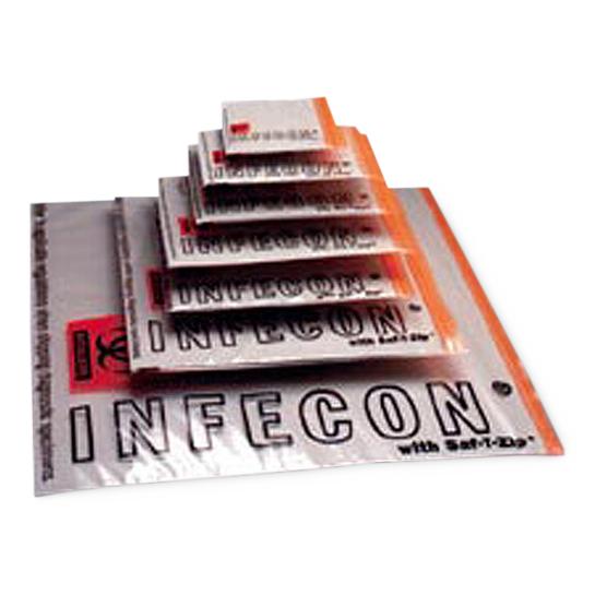 Infecon Specimen Bags with Document Pouch - 4763 - 1000 Each - MDL-GSI4763