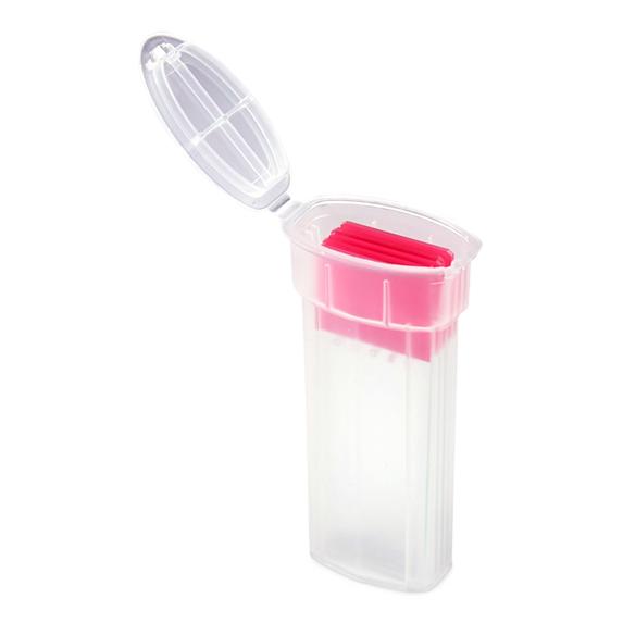 Globe Scientific Flip-Top Polypropylene, Slide Mailer with Flip Top Lid for 5 Slides, Natural, 100 per Box, 10 Boxes/Case - 513055 - 1000 Each