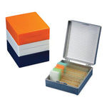 Globe Scientific Inc Cork-Lined Microscope Slide Storage Boxes 513075AST 5.0 Each-MDL-GSI513075AST