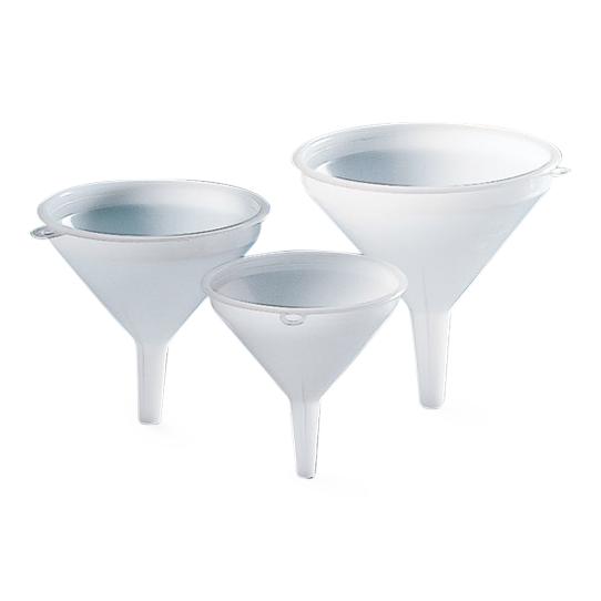 Globe Scientific Funnel, General Purpose, Hdpe, 120mm, 450mL - 600173 - 5 Each