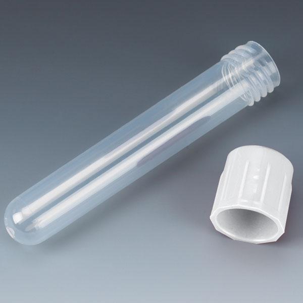 Globe Scientific Inc Polypropylene 12 mm x 75 mm Test Tube - GSI6148W