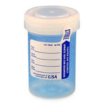 Tite-Rite Sterile Graduated Container with Attached White Screw Cap and ID Label, 90 mL (3 oz.), Specimen Patient - 6220 - 400 Each