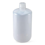 Globe Scientific Diamond RealSeal Large Format Narrow-Mouth Lab Bottle, Narrow Mouth, LDPE Bottle, Attached PP Screw Cap, 8 Liters (2 Gallons) - 7078000 - 6 Each