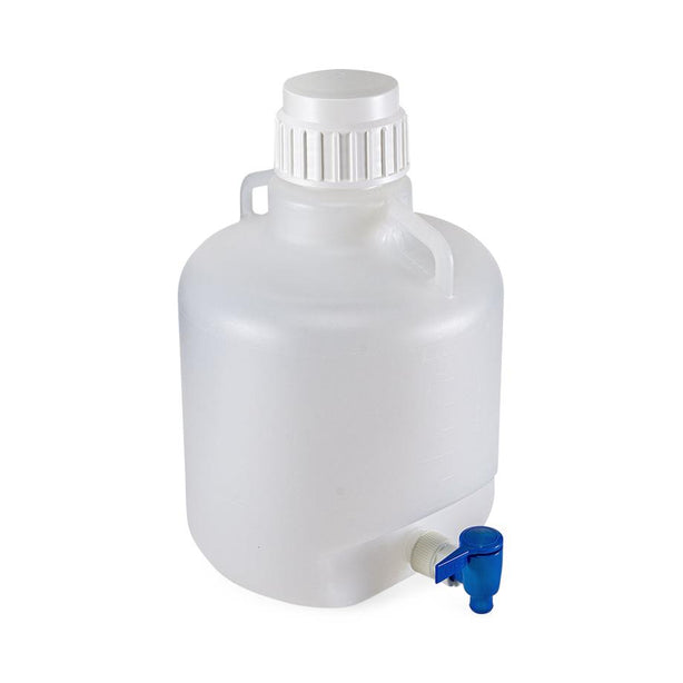 Globe Scientific Inc Diamond RealSeal Round PP Carboys with Spigot 7220010 - 6.0 Each