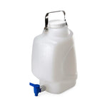 Globe Scientific Inc Diamond RealSeal Rectangular PP Carboys with Spigot 7300010 - 6.0 Each