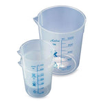 Globe Scientific Inc Tapered Polypropylene Printed Graduation Beakers - GSIBPB0250P