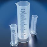 Globe Scientific Inc PP Class B Squat Form Graduated Cylinders CPS0500P - 1.0 Each