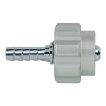 GENSTAR TECHNOLOGIES CO INC Diss 1/4" Hose Barb Hex Adapters 3222-VAC-HB4 1 Each-MDL-GT3222VACHB4