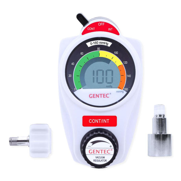 GENSTAR TECHNOLOGIES CO 881VD Series Combo Suction Regulator Digital Continuous/Intermittent 160, Diss - 881VR-160D-DH-B - 1 Each