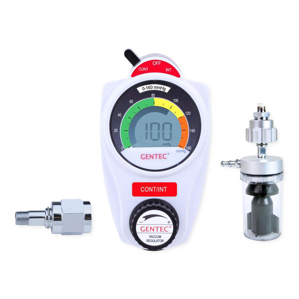 GENSTAR TECHNOLOGIES CO 881VD Series Combo Suction Regulator Digital Continuous/Intermittent 160, Diss/Trap - 881VR-160D-DS-H - 1 Each