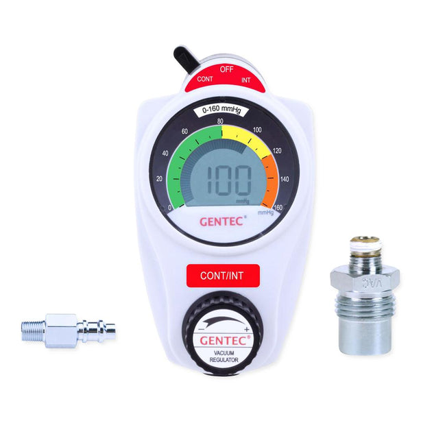 GENSTAR TECHNOLOGIES CO 881VD Series Combo Suction Regulator Digital Continuous/Intermittent 160, Puritan Bennett Diss - 881VR-160D-PB-C - 1 Each