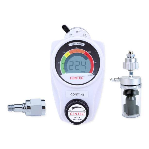 GENSTAR TECHNOLOGIES CO 881VD Series Combo Suction Regulator Digital Continuous/Intermittent, Diss/Trap - 881VR-300D-DS-H - 1 Each