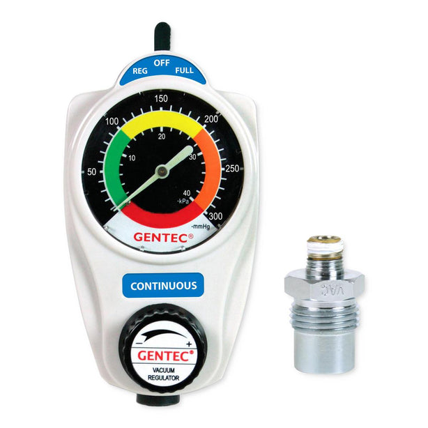 Genstar Technologies Co Gentec 882VR Series Continuous Suction Regulator with DISS, No Adapter - GT882VR30000C