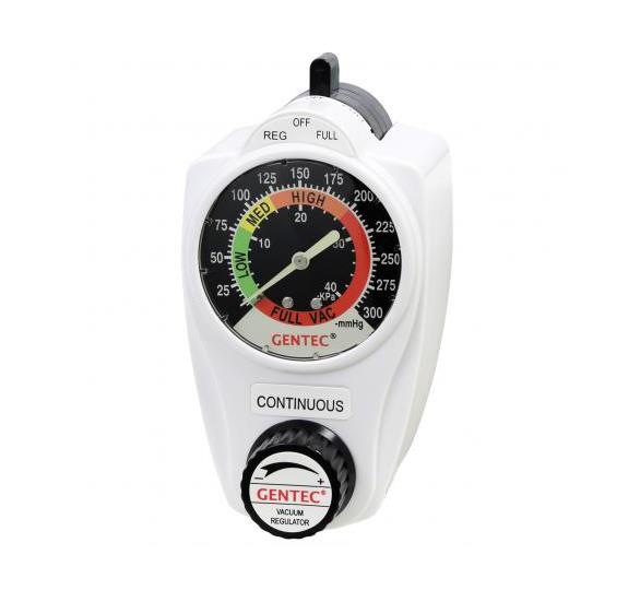 Genstar Technologies Co Gentec 882VR Series Continuous Suction Regulator, OxEquip - GT882VR300DED