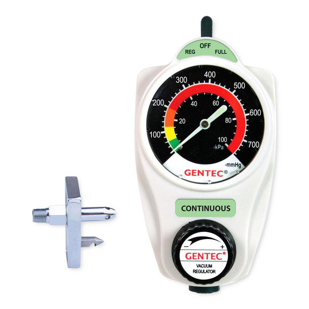 Genstar Technologies Co Gentec 882VR Series Continuous Suction Regulator, Chemtron, No Bottom - GT882VR760CHA