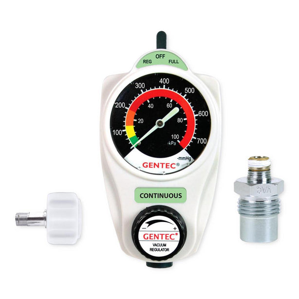 Genstar Technologies Co Gentec 882VR Series Continuous Suction Regulator, DISS Hand / DISS - GT882VR760DHC