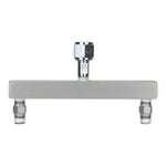 GENSTAR TECHNOLOGIES CO INC Dual Flowmeter T-Bar Splitter Adapter EXTADPT-3-NT2 1 Each-MDL-GTEXTADPT3NT2