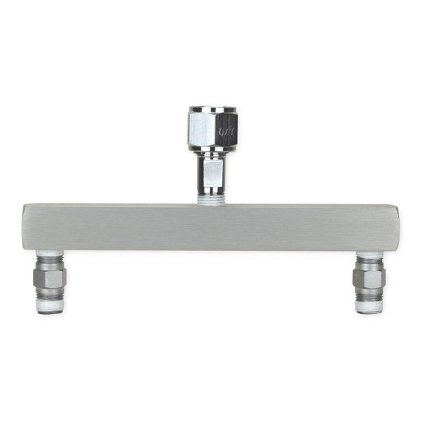 GENSTAR TECHNOLOGIES CO INC Dual Flowmeter T-Bar Splitter Adapter EXTADPT-3-NT2 1 Each-MDL-GTEXTADPT3NT2