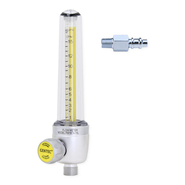 GENSTAR TECHNOLOGIES CO INC Aluminum Air Flowmeters FM187A-15L-PB 1 Each - MDL-GTFM187A15LPB