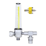 Genstar Technologies CO Air Flowmeter, Brass, 15 Lpm, with Power Takeoff, Ohmeda Wall Outlet - FM187B-15L-OHP - 1 Each