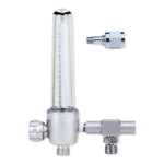 Genstar Technologies CO Oxygen Flowmeter, Aluminum, 15 L with Power Takeoff, Nut and Nipple Adapter - FM197A-15L-DSP - 1 Each