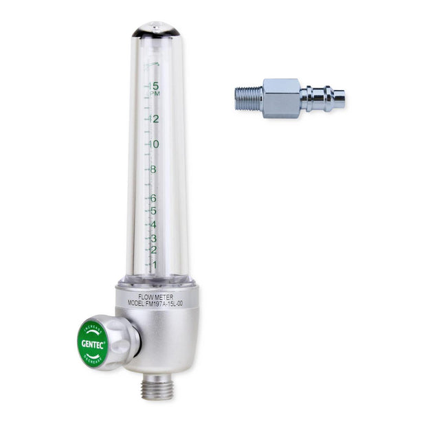 GENSTAR TECHNOLOGIES CO INC Aluminum Oxygen Flowmeters FM197A-15L-PB 1 Each - MDL-GTFM197A15LPB