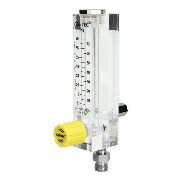 Genstar Technologies CO Air Flowmeter, Brass, 75 Lpm, Diss Hex Inlet - FM293-16L-DS - 1 Each