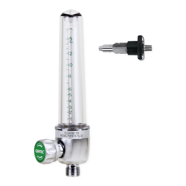 Genstar Technologies Co Inc Brass Oxygen Flowmeters FM293-75L-X-0E - 1.0 Each