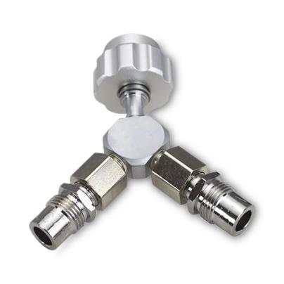 Genstar Technologies Co Y-Connection Coupler GTYVACCHKDH Y-Coupler, Diss Hand-Tight Fitting, Vacuum - 1 Each