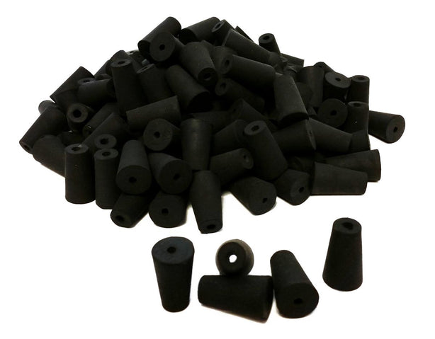 Gsc International Inc 1-Hole Rubber Stoppers RS-000-1 - 1.0 Pound