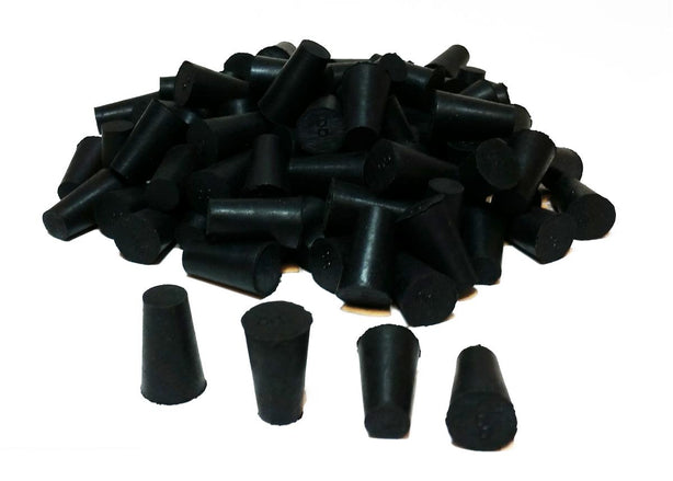 Gsc International Inc Solid Top Rubber Stoppers RS-00 - 1.0 Pound