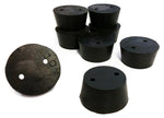 Gsc International Inc 2-Hole Rubber Stoppers RS-10-2 - 1.0 Pound