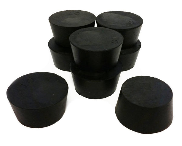 Gsc Solid Top Rubber Stopper, Size 10 - RS-10 - 1 Pound