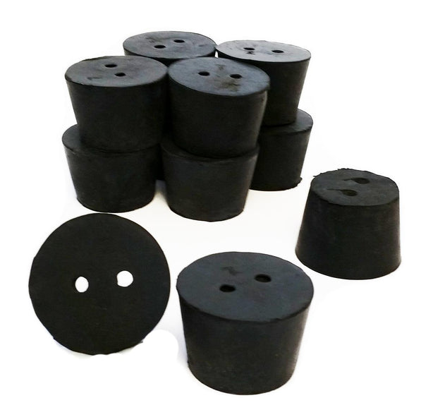 Gsc International Inc 2-Hole Rubber Stoppers RS-7-2 - 1.0 Pound