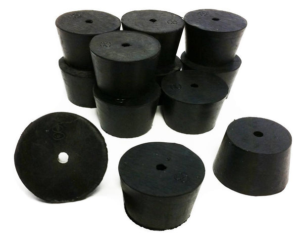 Gsc International Inc 1-Hole Rubber Stoppers RS-8-1 - 1.0 Pound
