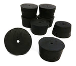Gsc Rubber Stopper, Size 9, 1-Hole - RS-9-1 - 1 Pound