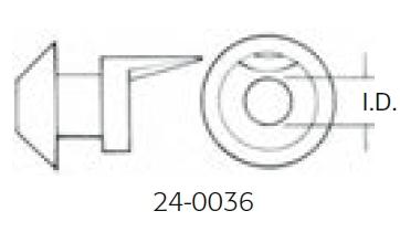 Olympus America Shea Parasol Ventilation Tubes 240036 - 6.0 Each - MDL-GYR240036