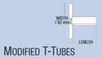 Ultrasil Modified T-Tubes - 240074 - 6 Each - MDL-GYR240074