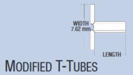 Ultrasil Modified T-Tubes - 240074 - 6 Each - MDL-GYR240074