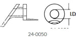 Olympus America Inc Ear Ventilation Tube Armstrong Armstrong Beveled Grommet 2 1.14 mm Ultrasil Blue - Box of 6 - 70241050-BX
