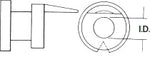 Olympus America Inc Ear Ventilation Tube Paparella Type 1 1.02 mm Ultrasil Blue - Box of 6 - 70241044-BX